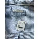 Free People  Maldives Stripes Top in Ivory & Blue Combo NWT MSRP: $198 Photo 2