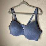 Cacique  blue heathered satin t-shirt bra 44DD Photo 1