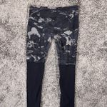 Alo Yoga  Goddess Ribbed‎ Leggings Black Marble Print Athleisure Size XS Photo 7