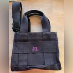 ZARA FABRIC MINI TOTE BAG PERSONALIZED JL Photo 8