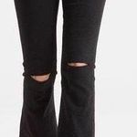 American Eagle Outfitters Black High Waisted Flare Jeans Size 10 Photo 0