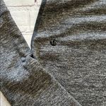 Lululemon Women’s Rulu Awesoma Henley Long Sleeve V-neck Tee Heathered Black SM Photo 5