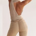 House Of CB House‎ of CB Cai Ecru Trousers cream tan NWOT size XL longer length Photo 1