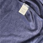 Roudelain Long Sleeve Ribbed Velour Pajama Top Peacoat Size L Soft Cozy Blue Size L Photo 6