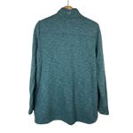 Vineyard Vines  Women 1/4 Zip Mock NeckSweater Sz S Green Plaid Hem Oversized‎ Photo 1