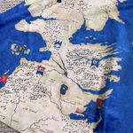 Blackmilk  Game of Thrones Westeros Map Skater Dress XXS mini scoop neck tank GoT Photo 4