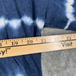 PINK - Victoria's Secret Victoria's Secret PINK Shirt Womens Blue White Tie‎ Dye Long Sleeve Crew Small Photo 9