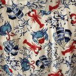 Lands' End Flannel Pajama Set Size L Sea Life Beach Ocean Lobster Crab Christmas Photo 3