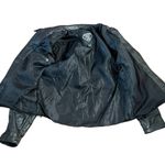 Diamond Plate Buffalo CustomLeather Biker Jacket w/ Patches American Photo 6