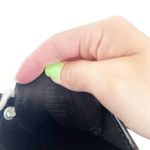 Coach  Polly Black Monogram Sneakers Sz 6 Photo 6