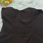 Ark & Co. Black Tiered Strapless Mini Dress sz S Photo 2
