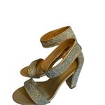 Versona (8.5) RHINESTONE ANKLE STRAP 4 INCH HEELS PREOWNED Photo 15