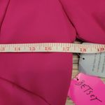 Betsey Johnson Short Sleeve Stretch Crepe Dress with Cherry Lining Pink … Photo 9
