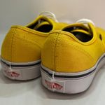 Vans Summer Yellow Low Top Skate Shoes Sneakers Ladies 6 Unisex Photo 2