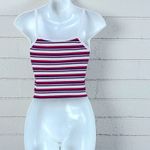 Brandy Melville  Red Striped Tank one size Photo 1