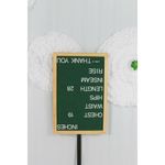 LILLA P Asymmetric Cotton Jacket Coat Ivory Pleated Back Soft Jersey Size Medium Photo 8