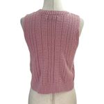 Stradivarius Pink Knit Crop Top Size S (4-13) Photo 1