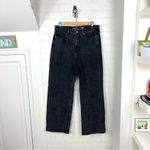 Old Navy Washed Black Extra High Rise Sky-Hi Wide Leg Jeans Size 10 Photo 1