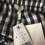 Joie  Cleantha Black & White Gingham High Waisted Shorts Size L NWT Photo 3