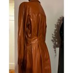 Anthropologie Faux Leather Midi Dress Photo 7