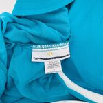 Robin Piccone Ava Swimsuit Size 8 NEW One Piece Blue Knot Plunge Turquoise NWOT Photo 2