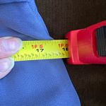 JJ's House JJ’s House NWT Mauve Lace Stormy Blue Chiffon Draped V Neck Folral Dress Sz 14. Photo 10