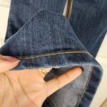 Michael Kors Jeans Flared Legs Dark Wash Denim Mid Rise Cotton Blend Stretch 8 Blue Photo 10