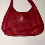 Coach  1998 Ergo Vintage Zipper Small Hobo One Shoulder Purse Bag Red Leather EUC Photo 3