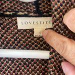 Lovestitch  Elegant Houndstooth Check Women Cardigan TimelessChic and Cozy size S Photo 3