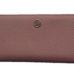 Anne Klein  Pink Gold Card Holder Slot Pockets Folding Snap Closure Wallet Photo 0