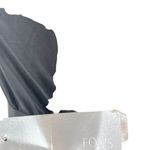 Patrizia Pepe Faux Leather Dress Mini Long Sleeve Belted Black‎ Size 38 US 2 Black Photo 14