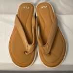 FLX‎ with Pillow Foam Travel/Leisure Flip Flop Size 7 Tan Photo 0