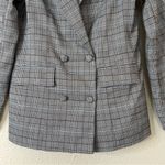 Majorelle  Rhea Grey Plaid Blazer Size Small Photo 7