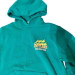Madhappy  Local Optimist Hotline Hoodie Pullover Green Size L Photo 2