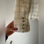 Generation Love NWT Generational Love Eliza Windowpane Tweed Blazer Photo 7