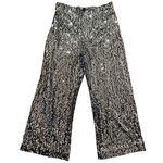 Anthropologie  Maeve NWT Colette sequin cropped pant size 27 Photo 2