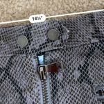 She & Sky  Snake Print Mini Skirt  Photo 2
