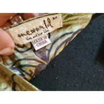 One World  Summer Sleeveless Dress Stretch Knit Purple Multi Medium Photo 5