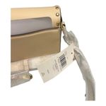 Coach Ivory Glove Tan Leather w/ Crystal Rivets Studio Baguette Shoulder Bag New Photo 9