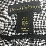 House of Harlow 1960 HOUNDSTOOTH FRONT PLEAT WIDE LEG PANT NWOT Photo 6