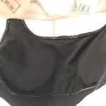 PINK - Victoria's Secret Black and White Victoria’s Secret PINK Logo Sports Bra Size M Photo 6
