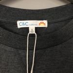C&C California  Come Together Gray Pullover Sweatshirt NEW Photo 3