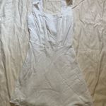 NIA White Corset Sleeveless Square Neckline Mini Dress Size‎ XS​ Photo 3