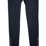 CAbi #196 Ponte Knit Pull On Black Pants Riding Midtown Ankle Zip Stretch Sz S Photo 6