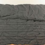 Cejon Women's 100% Polyester Beaded Sheer Shawl Scarf Black Size 73x20 Photo 1