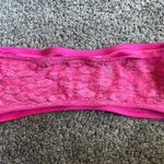 Hot Pink Bandeau strapless bra Size L Photo 2