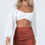 Princess Polly  Leila Mini Skirt Brown Photo 0