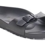 Birkenstock Eva Madrid Anthrancite Slip Ons EUC Size 40 Womens 9 Black Travel Photo 0