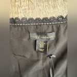 NWT house of Harlow Black Lace Trim Vest and Shorts Set size xs Photo 7