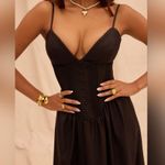 House Of CB 'Lova' Black Corset Maxi Ball Gown Dress sz M NWOT Photo 12